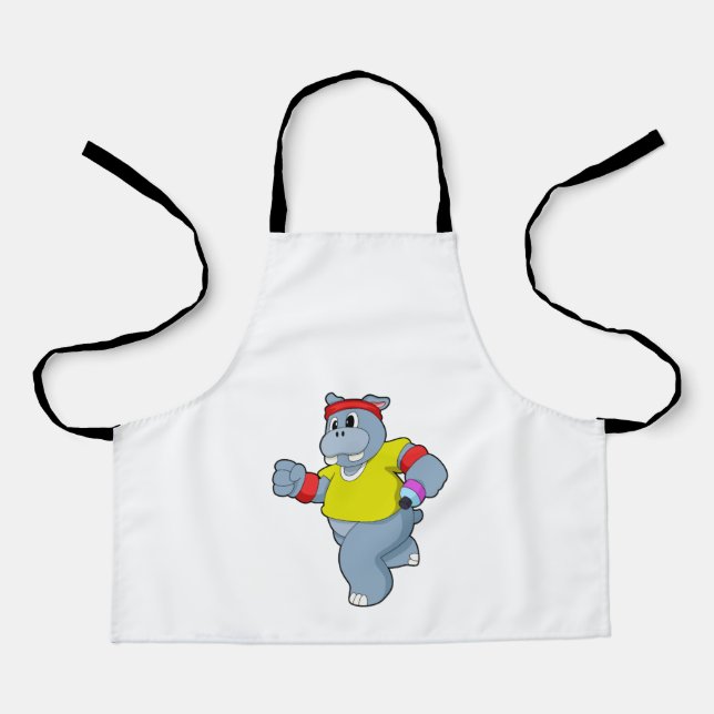 Hippo at Running Apron (Front)