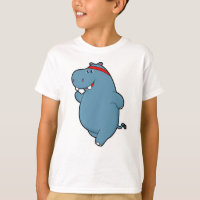 Hippo at Running with Headband