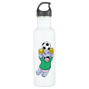 Hippo at Soccer Sports 710 Ml Water Bottle