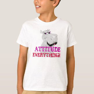 Hippo attitude kid's T-shirt
