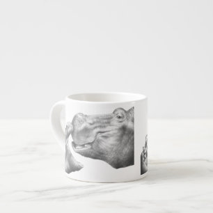 Hippo & Calf Espresso Cup