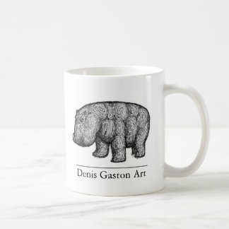 Hippo Coffee Mug from Denis Gaston Art