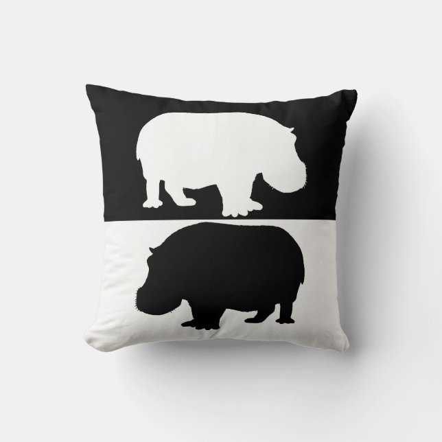 hippo cushion (Front)