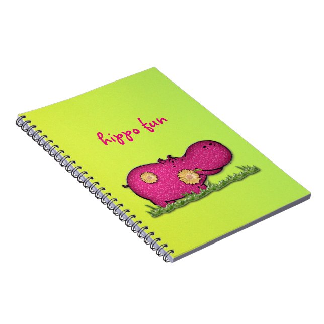 hippo fun notebook (Right Side)