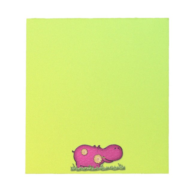 hippo fun notepad (Front)