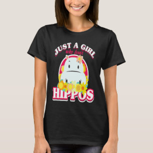 Hippo Girl & Rhino Sea Cow Behemoth Girl T-Shirt