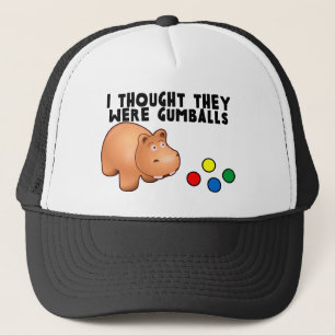 Hippo Gumballs Trucker Hat