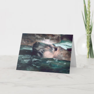 Hippo, Happy Birthday! Card