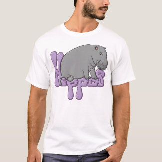 Hippo Heavy - Purple T-Shirt