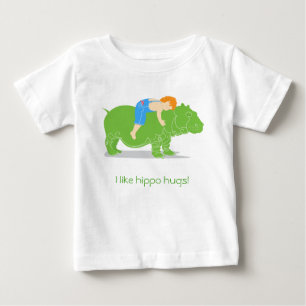 Hippo hugs baby T-Shirt