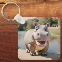 Hippo Keepsake For Travelling | Personalised Verse