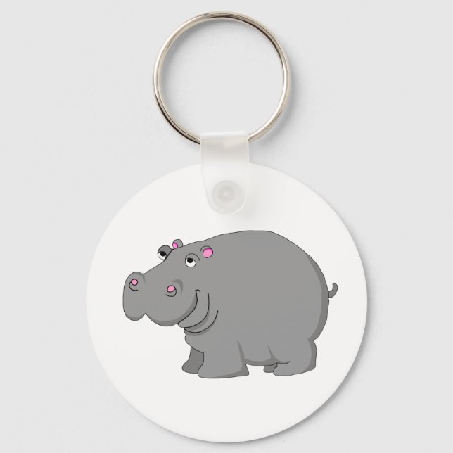 hippo key ring (Front)