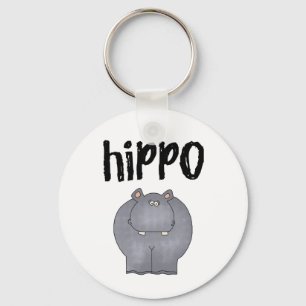 Hippo Keychain