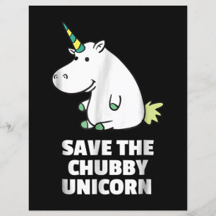 Hippo Lover Gift  Chubby Unicorn Hippo  Cute Hippo