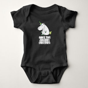 Hippo Lover Gift Chubby Unicorn Hippo Cute Hippo Baby Bodysuit