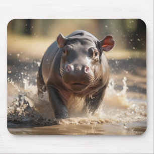 Hippo Mouse Mat