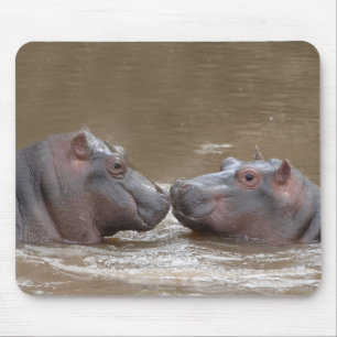 hippo mouse mat