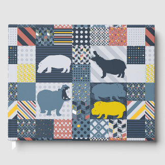 Hippo Quilt Guest Book