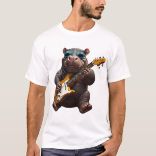 Hippo Rockstar T-Shirt