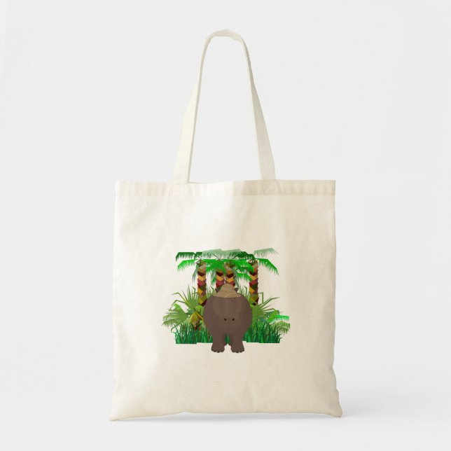Hippo Tote Bag (Front)