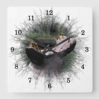 Hippo Wall Clock