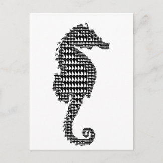 hippocampe postcard