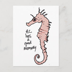 Hippocampus Postcard