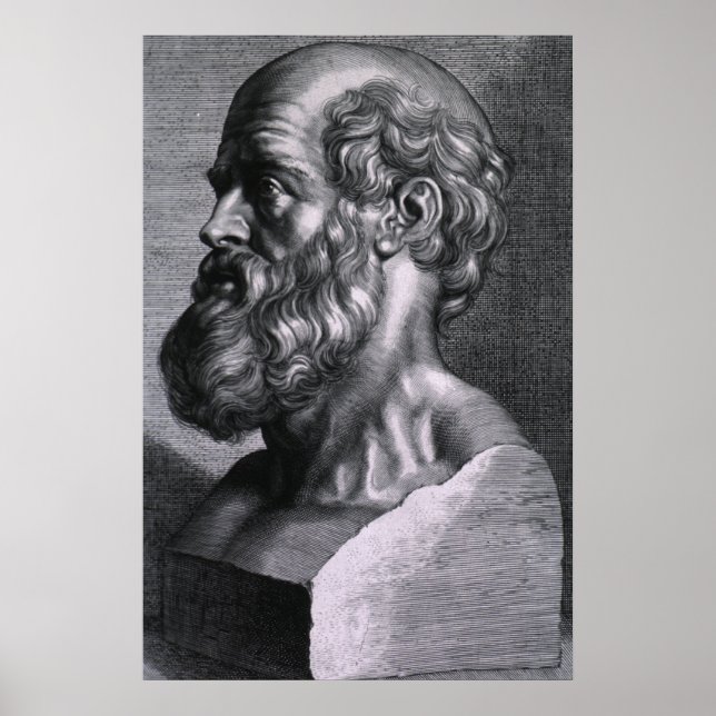 Hippocrates – Physician Poster (Front)