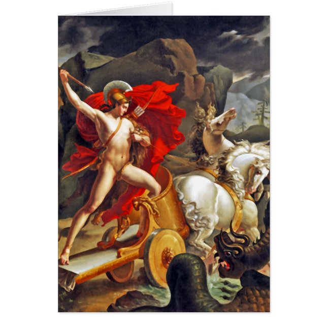 Hippolytus and Sea Monster by Bordier du Bignon (Front)