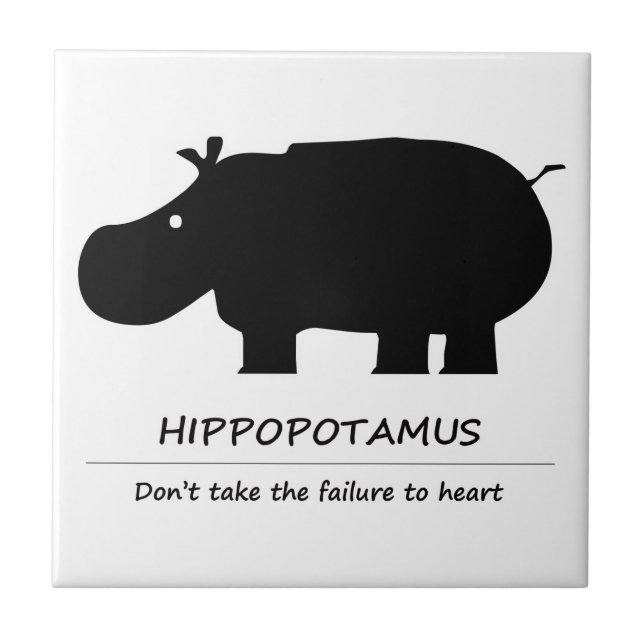 Hippopotamus (カ バ) tile (Front)