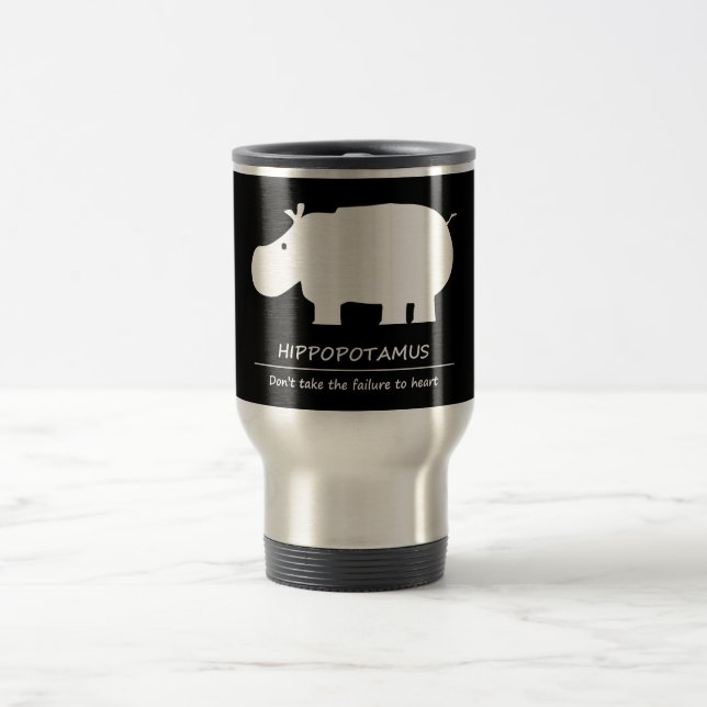 Hippopotamus (カ バ) travel mug (Center)