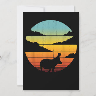 Hippopotamus 60s 70s Hippo |  Hippo Lover