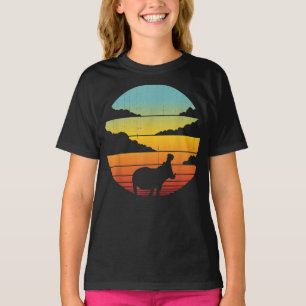 Hippopotamus 60s 70s Hippo Hippo Lover T-Shirt
