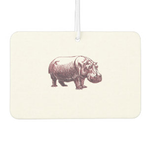 Hippopotamus Car Air Freshener