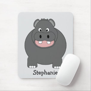 Hippopotamus Design Mouse Mat
