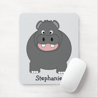 Hippopotamus Design Mouse Mat