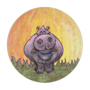 Hippopotamus Gifts & Accessories Cutting Board