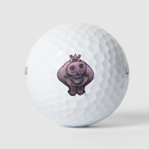 Hippopotamus Gifts & Accessories Golf Balls