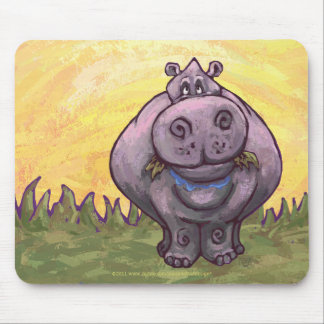 Hippopotamus Gifts & Accessories Mouse Mat