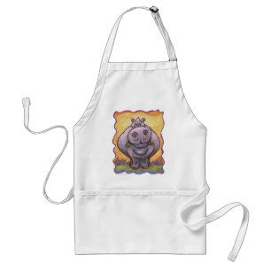 Hippopotamus Gifts & Accessories Standard Apron