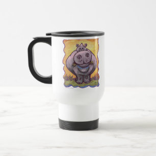Hippopotamus Gifts & Accessories Travel Mug