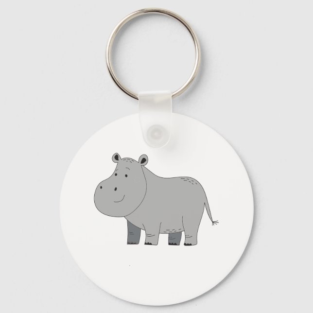 HIPPOPOTAMUS KEY RING (Front)