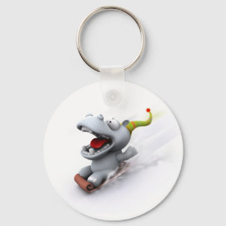 Hippopotamus Key Ring
