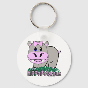 Hippopotamus Key Ring