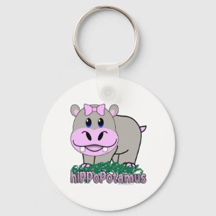 Hippopotamus Key Ring