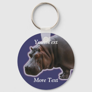 Hippopotamus Keychain