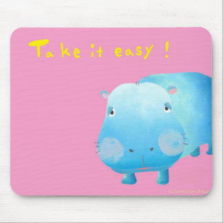 Hippopotamus Mouse Mat