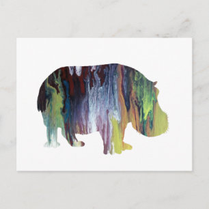 Hippopotamus Postcard