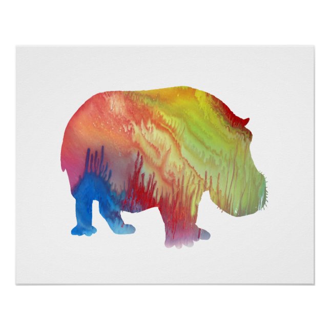 Hippopotamus Poster (Front)