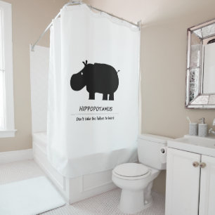 Hippopotamus Shower Curtain
